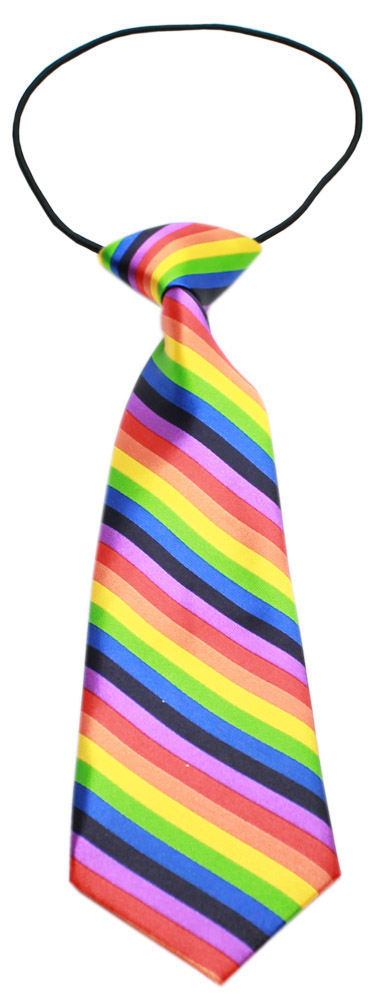 Big Dog Neck Tie Rainbow